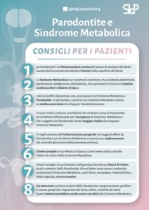 Paradontite e Sindrome Metabolica - Consigli per i pazienti